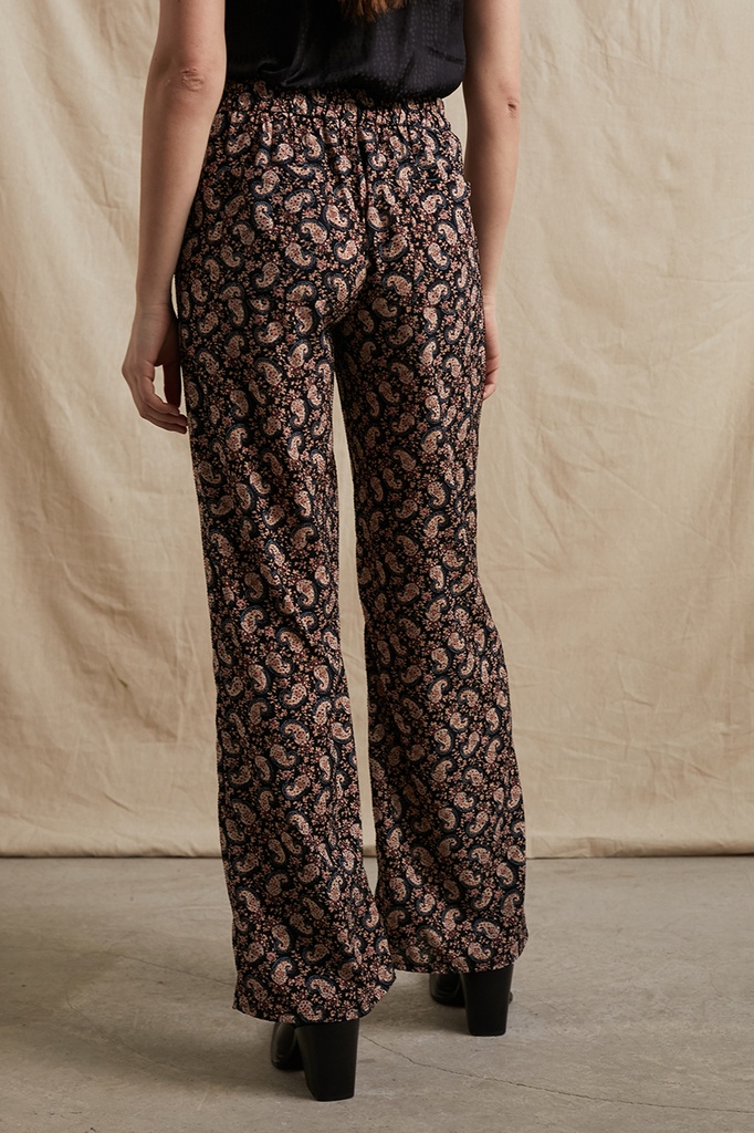 PANTALON PALAZZO PRINT PAISLEY