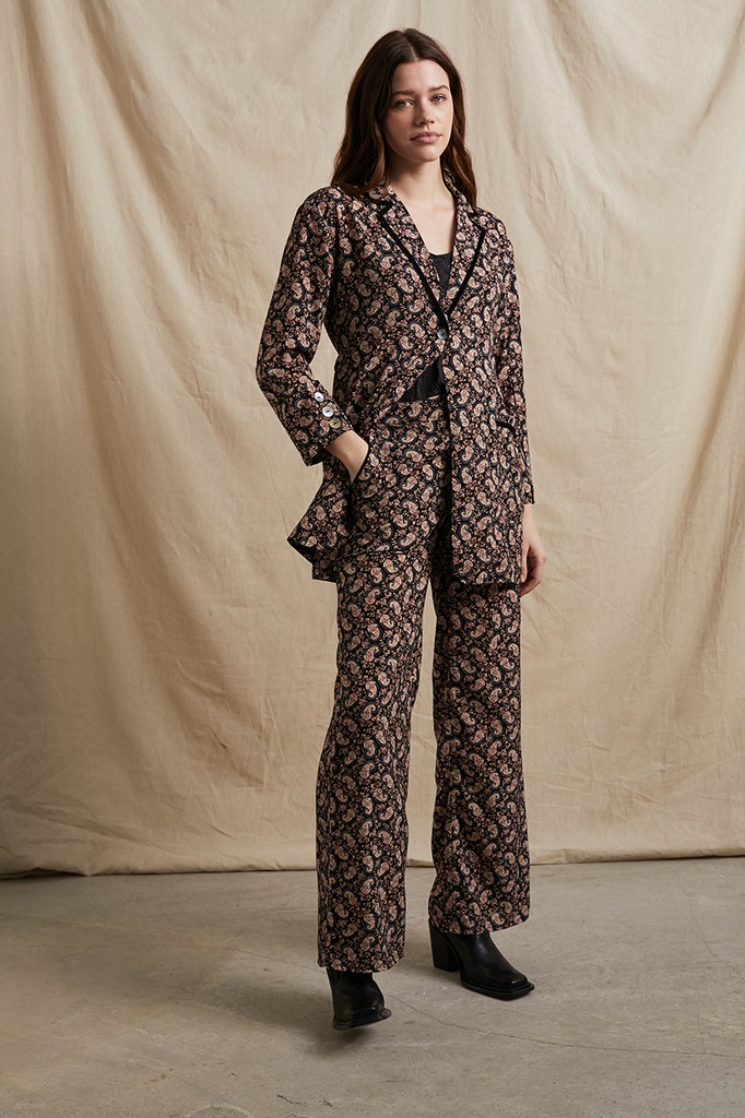 PANTALON PALAZZO PRINT PAISLEY