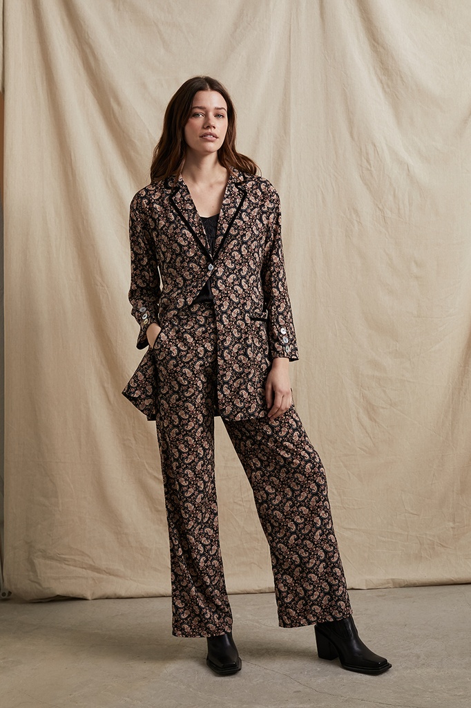 PANTALON PALAZZO PRINT PAISLEY