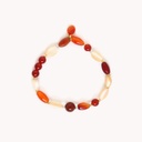 NATURE BIJOUX CARAMEL MULTI STRETCH BRACELET