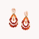 NATURE BIJOUX CARAMEL EARRINGS