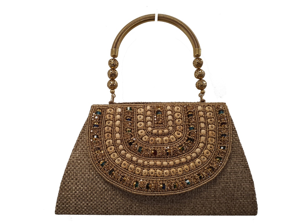 SITARA ANTIQUE GOLD HAND BAG