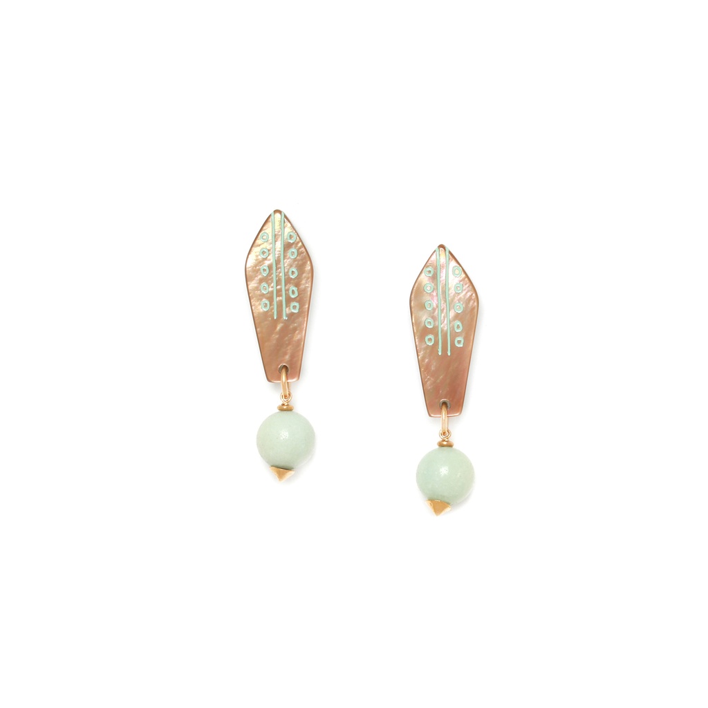 CELADON NB. EARRINGS