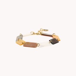 [13-43150] BRACELET VENDOME 8 ELEM. NATURE BIJOUX