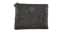 [6208896] GUNMETAL SHA PURSE