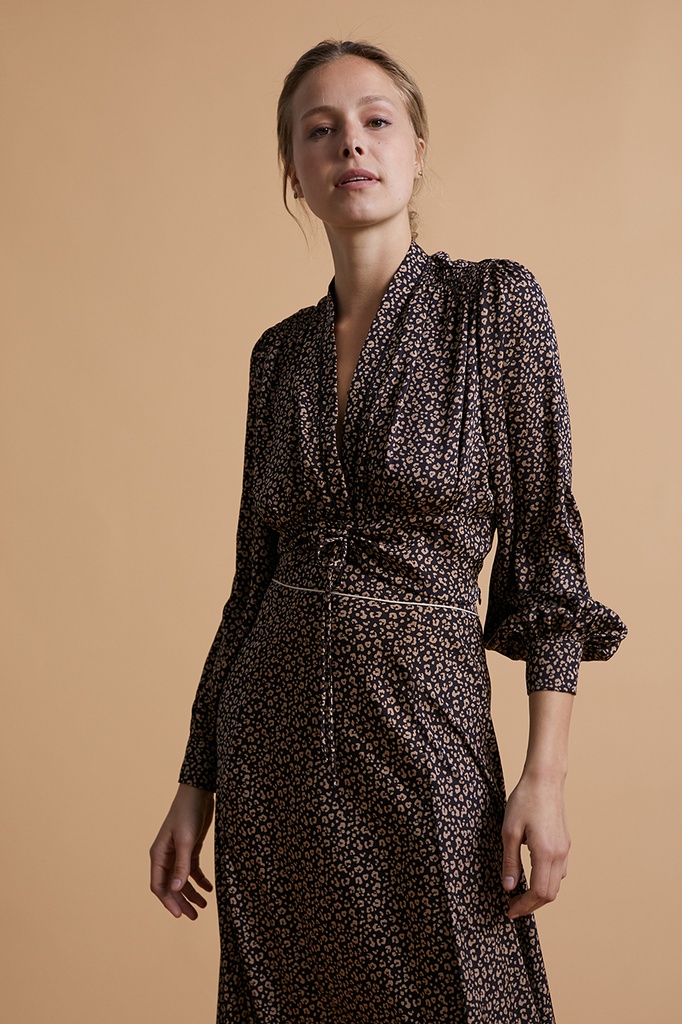 ANIMAL PRINT LONG SKIRT Kabah - Main Image